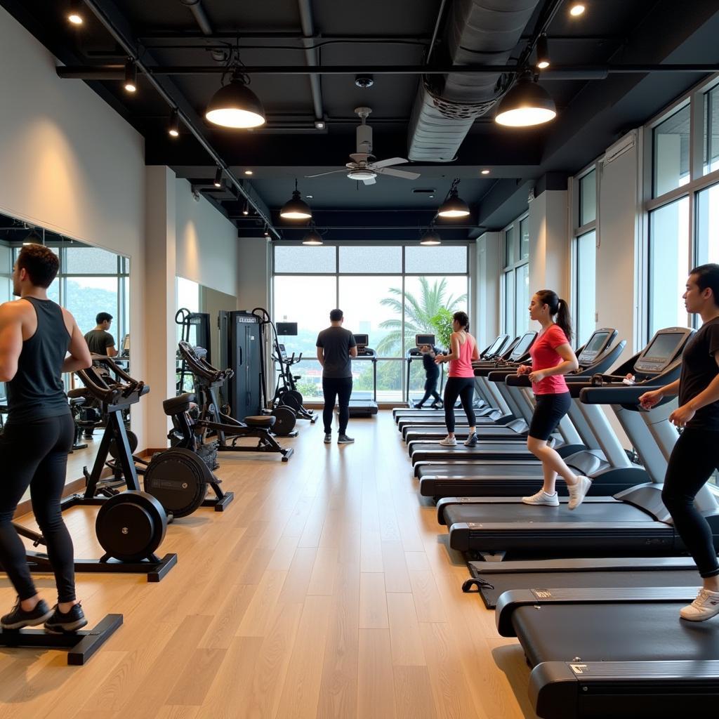 Lịch tập Elite Xuân Diệu khu vực Gym