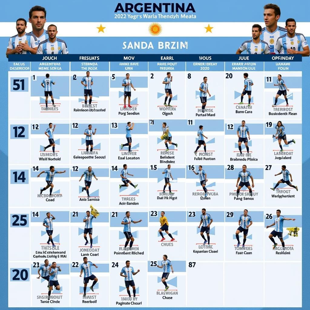 Lịch Thi Đấu Argentina: Cập Nhật Mới Nhất Và Đầy Đủ