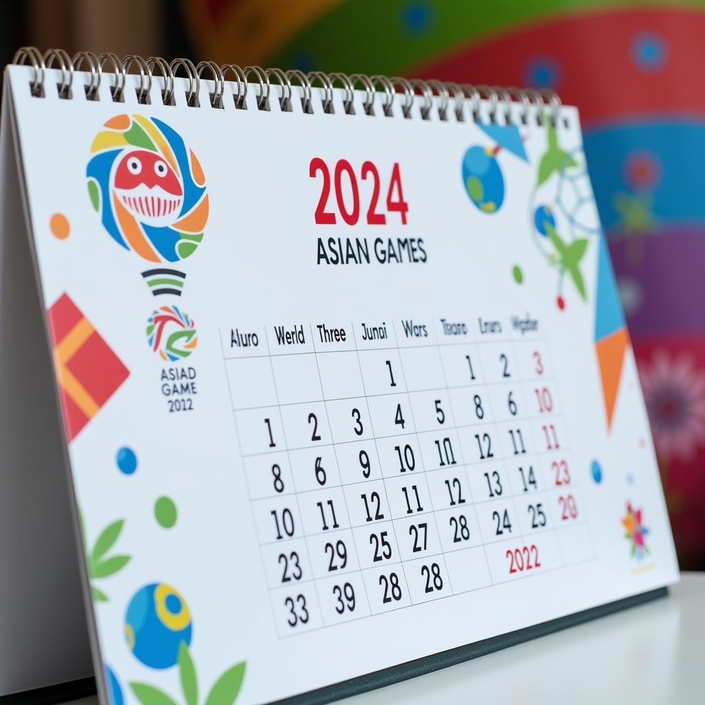 Lịch thi đấu Asiad 2024