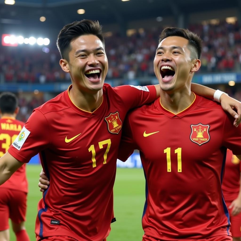 Lịch thi đấu bóng đá nam Sea Games Việt Nam: Khoảnh khắc chiến thắng