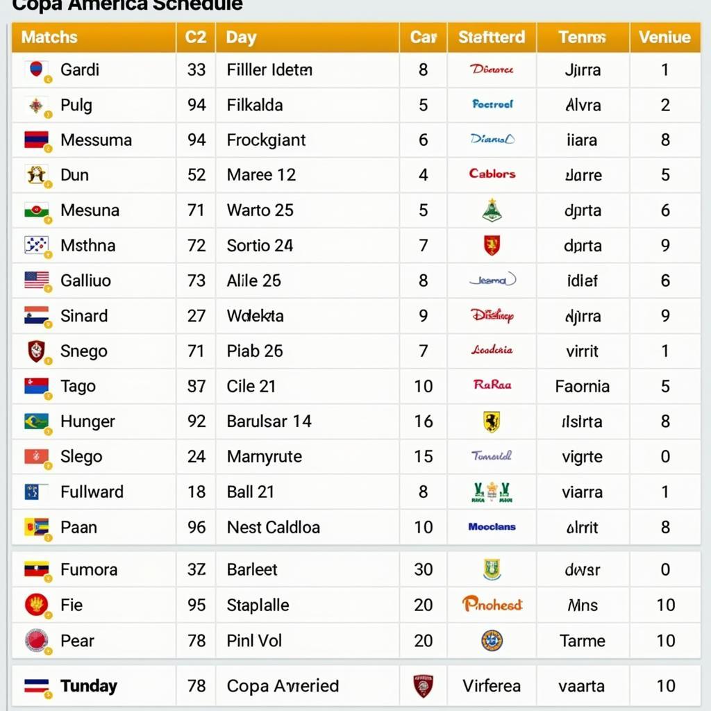 Lịch Thi Đấu Copa 2024 Hôm Nay: Cập Nhật Mới Nhất