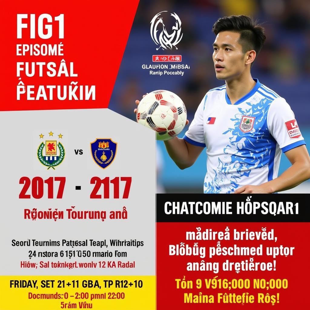 Lịch thi đấu futsal Việt Nam