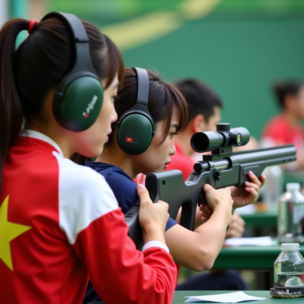 Lịch thi đấu Olympic Việt Nam tại Asiad - Bắn súng