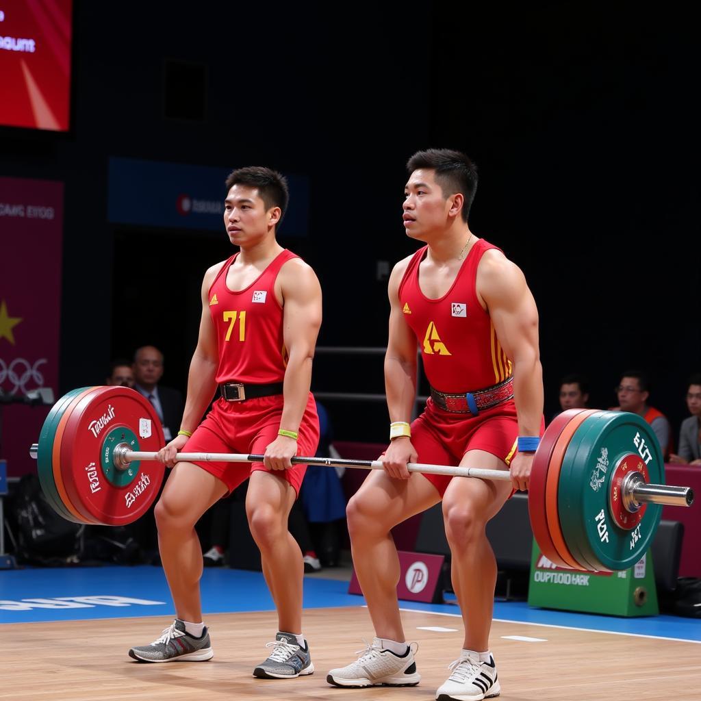 Lịch thi đấu Olympic Việt Nam tại Asiad - Cử tạ