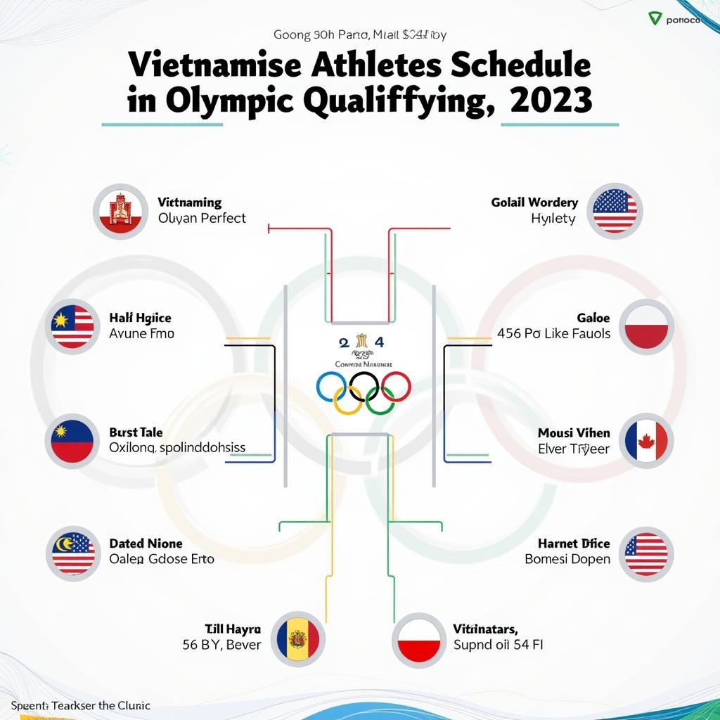 Lịch thi đấu thể thao Việt Nam Olympic 2023