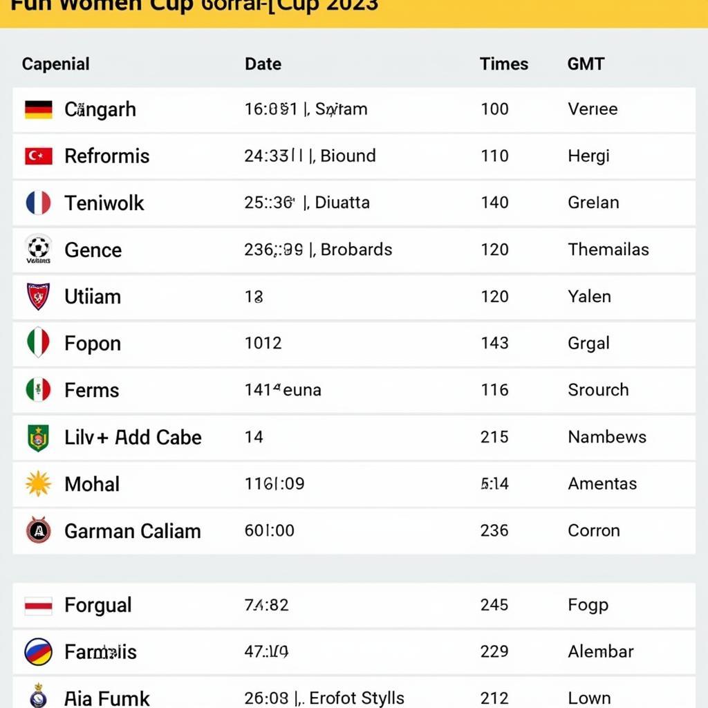 Lịch Thi Đấu Tứ Kết World Cup Nữ 2023: Cuộc Chiến Nảy Lửa Tranh Chức Vô Địch