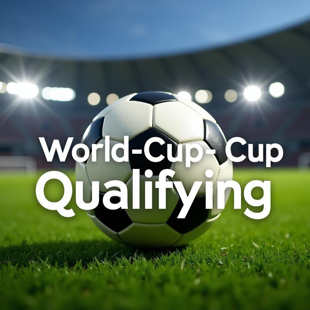 Lịch thi đấu vòng loại World Cup