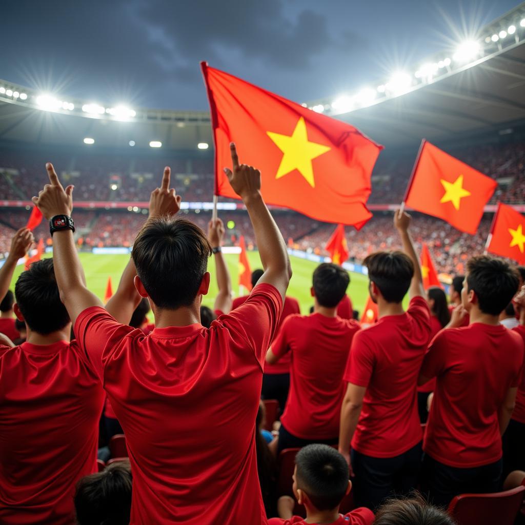 Lịch thi đấu vòng loại World Cup Việt Nam - Cổ động viên