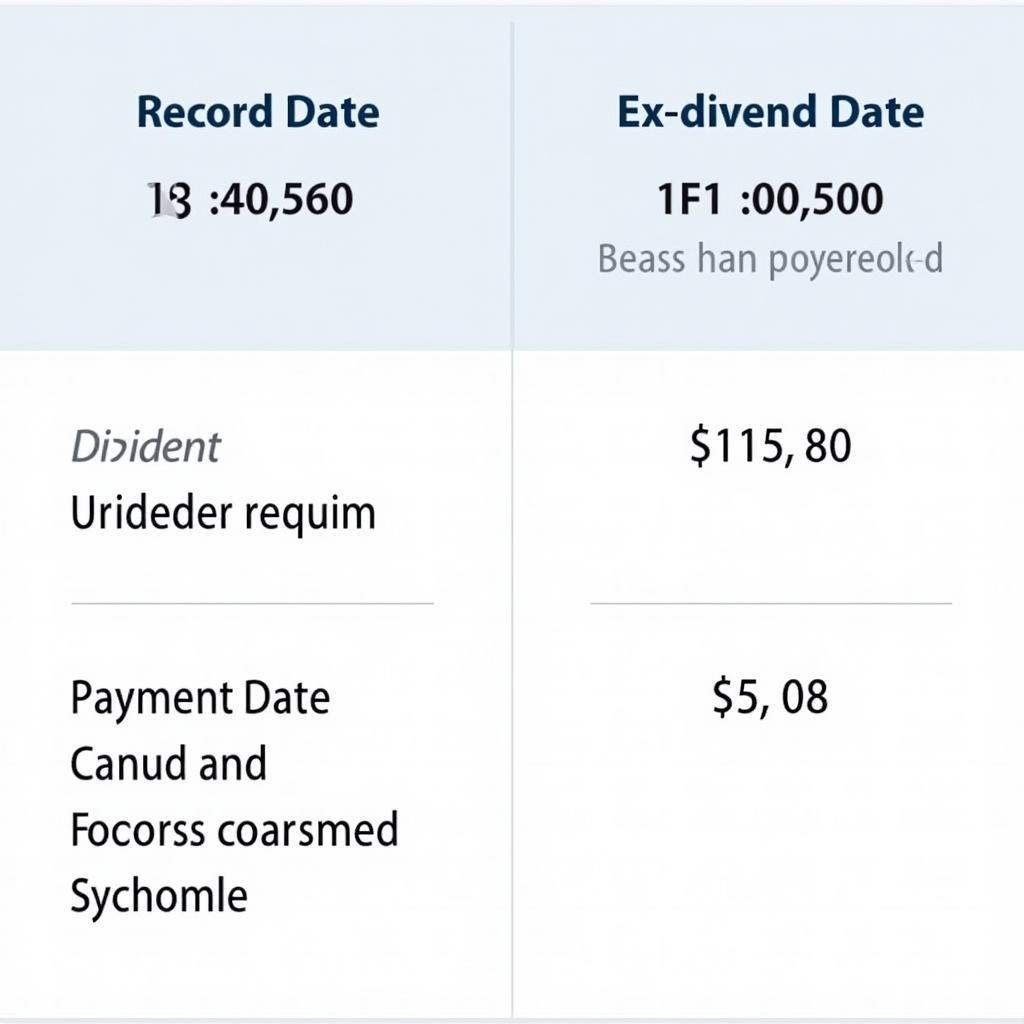 Lịch Trả Cổ Tức: Thông Tin Cần Biết Cho Nhà Đầu Tư
