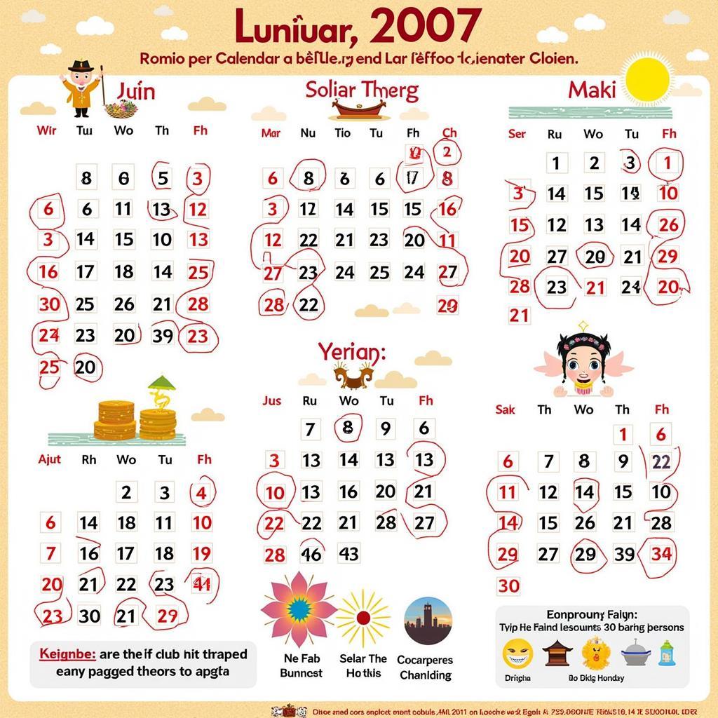 Lịch Vạn Niên Năm 2007: Tra Cứu Nhanh Chóng, Chính Xác