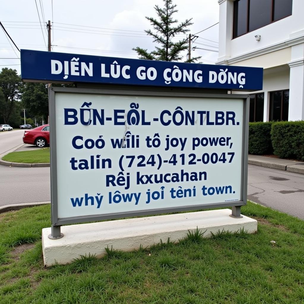 Liên hệ Điện lực Gò Công Đông