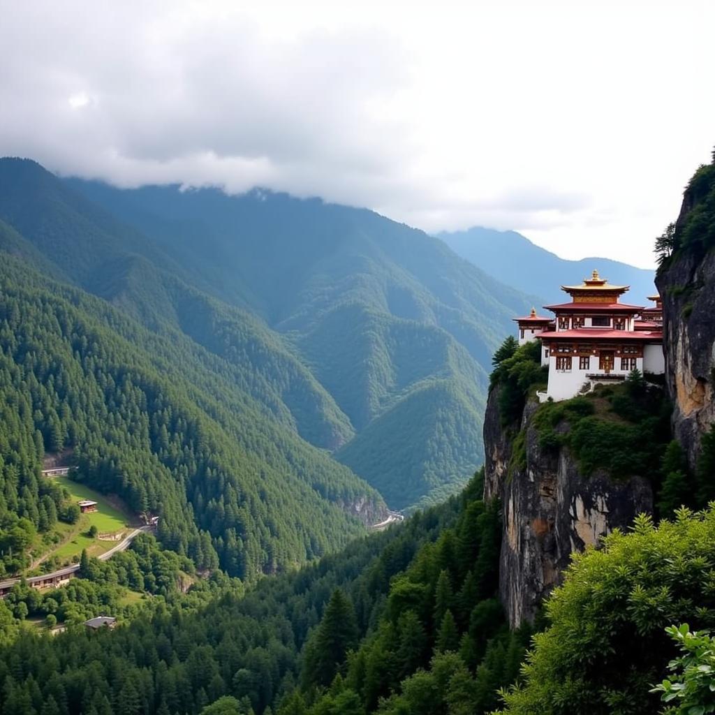 Du lịch Bhutan tiết kiệm với cảnh đẹp hùng vĩ