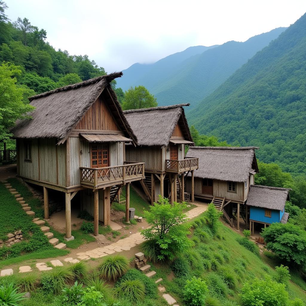 Bản làng ở Mai Châu, Hòa Bình