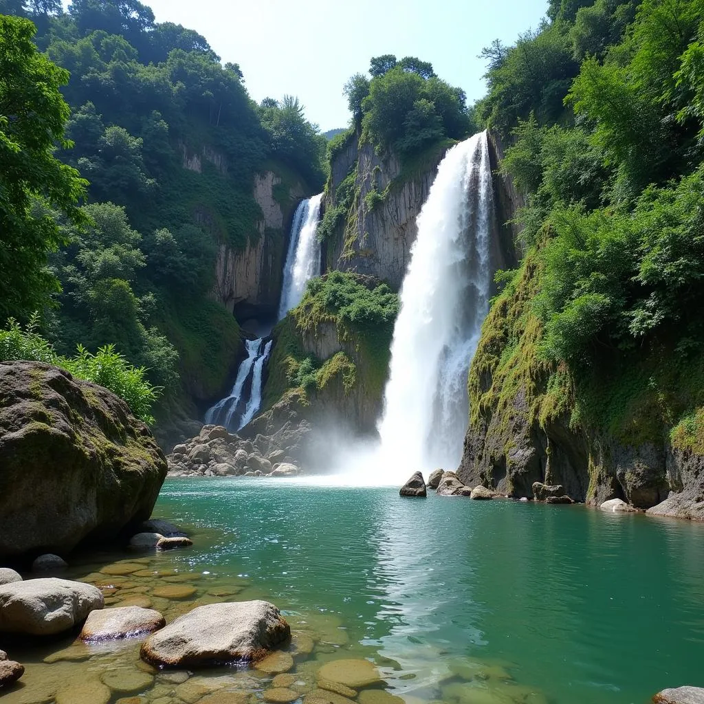 Thác Pa Sỹ - Măng Đen