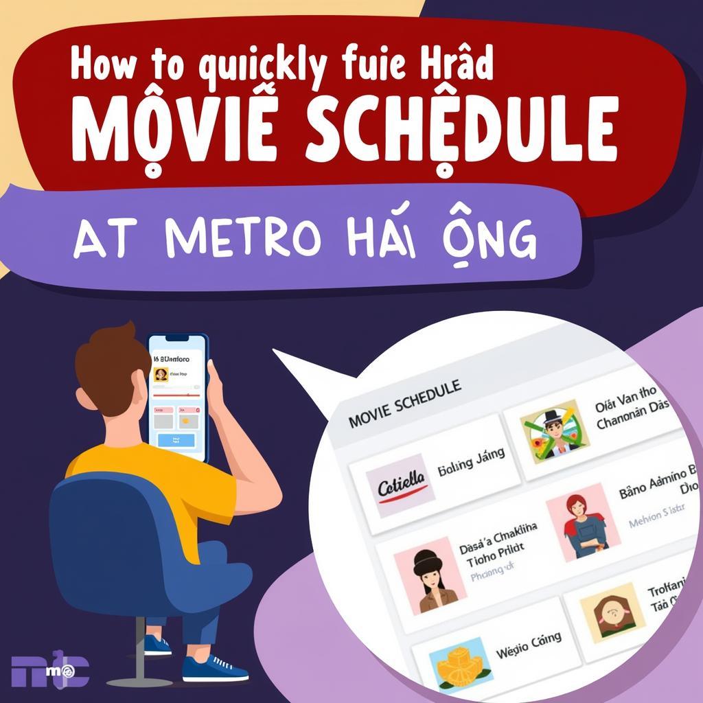 Mẹo tìm lịch chiếu phim Metro Hà Đông nhanh chóng