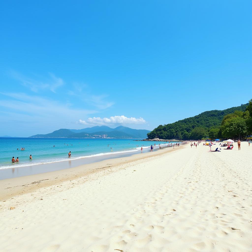 Da Nang during dry season