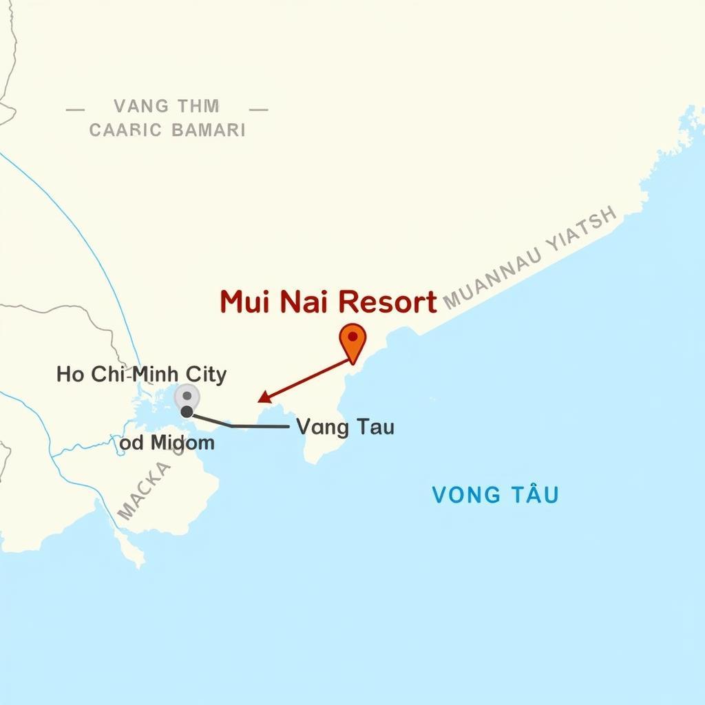 Vị Trí Mũi Nai Resort