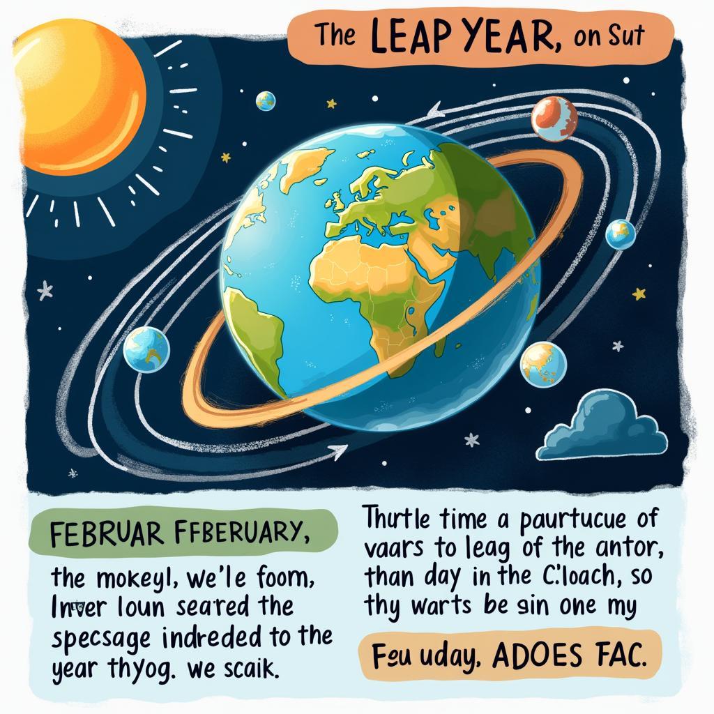 Leap Year Illustration