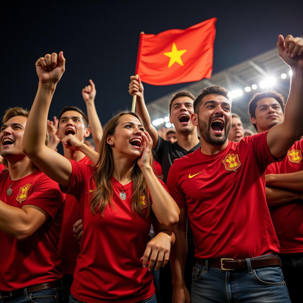 Người Hâm Mộ Việt Nam Tại Asian Cup