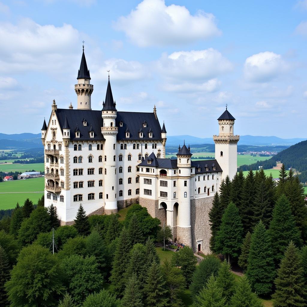 Lâu đài Neuschwanstein, Đức