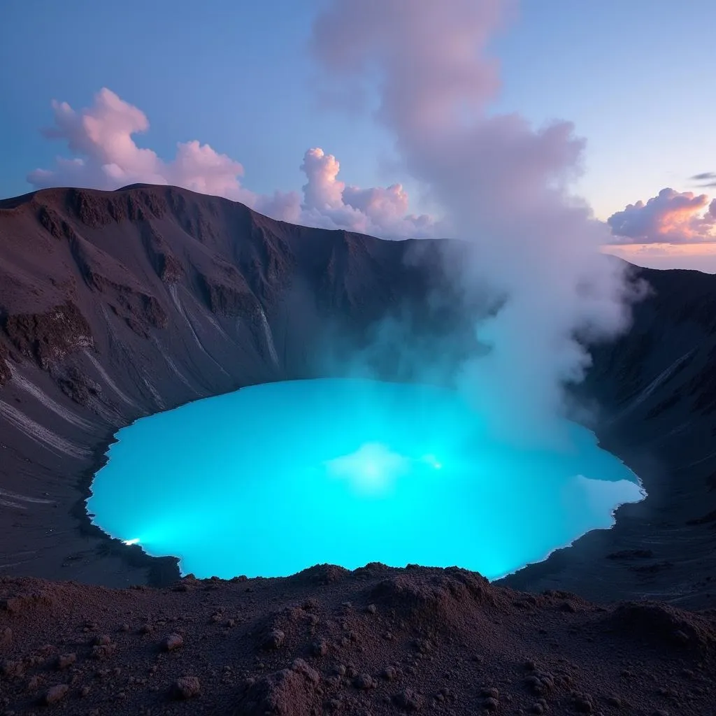 Núi lửa Ijen - vẻ đẹp kỳ ảo