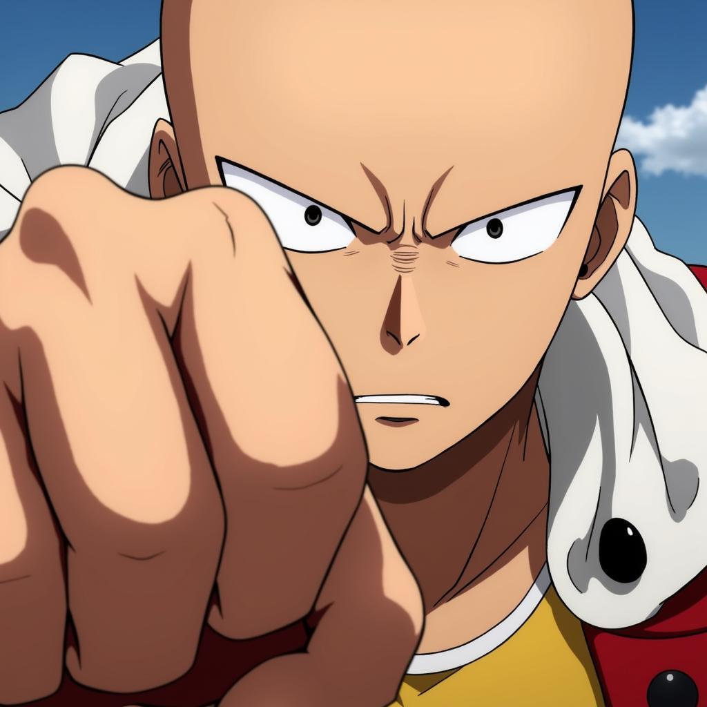 One Punch Man: Saitama tung cú đấm