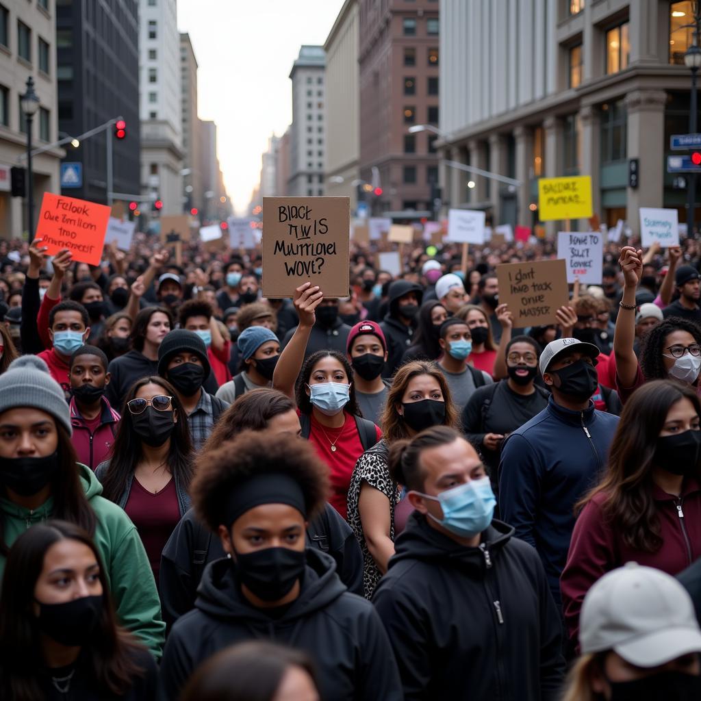 Black Lives Matter protests erupt across the US