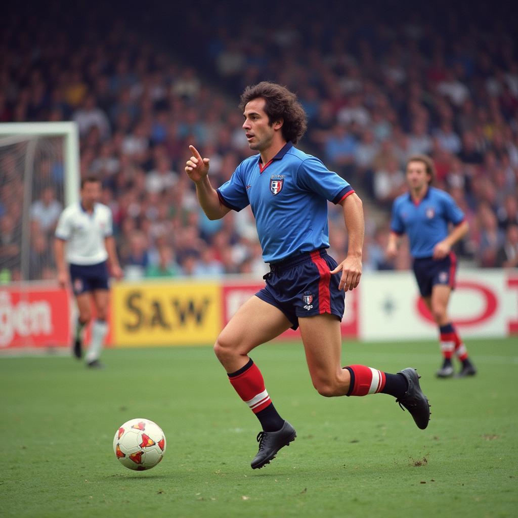 Michel Platini tỏa sáng tại Euro 1984