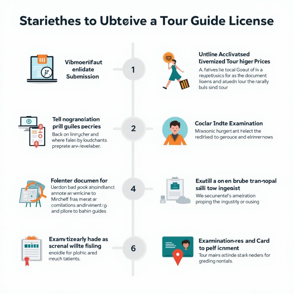 Process of applying for a tour guide license