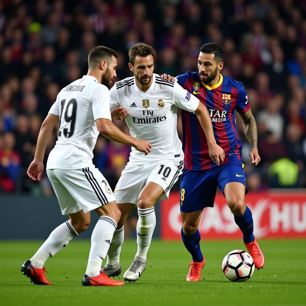 Real Madrid đối đầu Barcelona