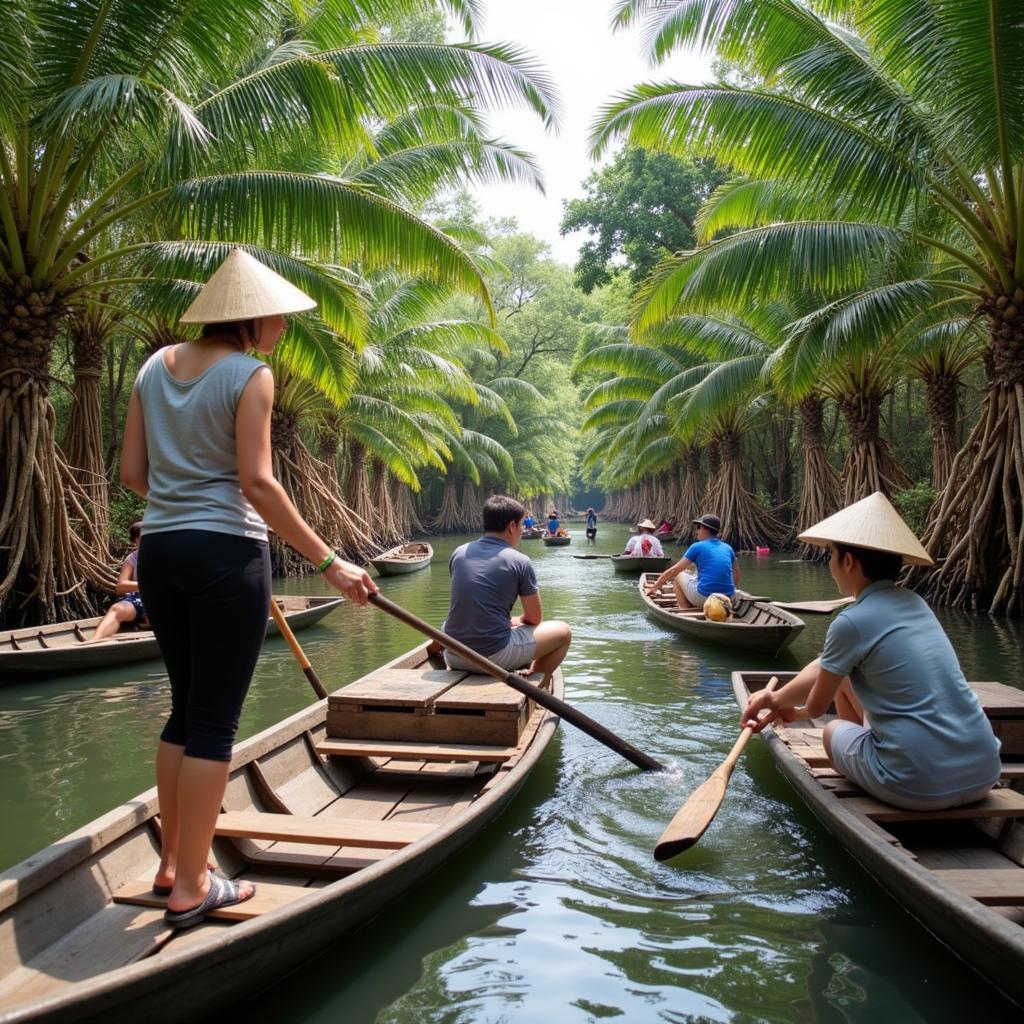 Trải nghiệm văn hóa tại rừng dừa Hội An