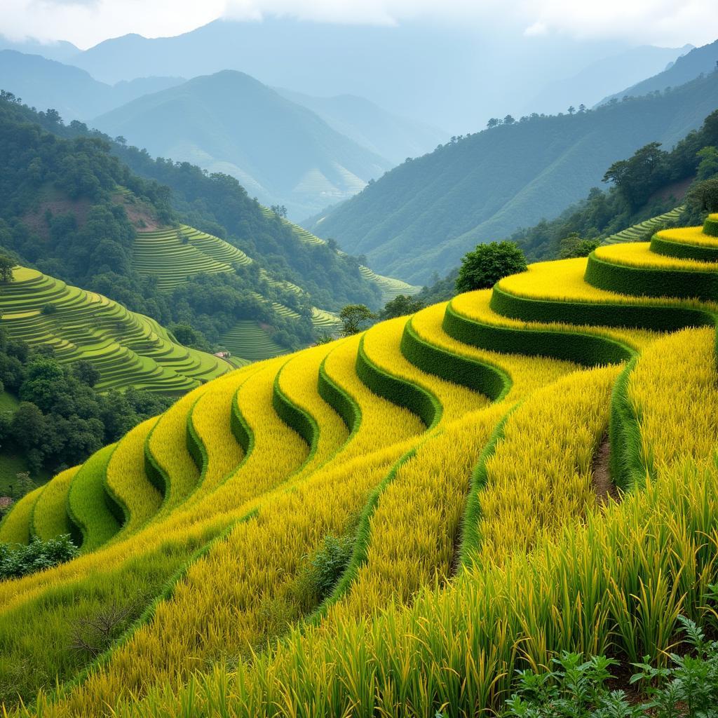 Ruộng bậc thang Sapa