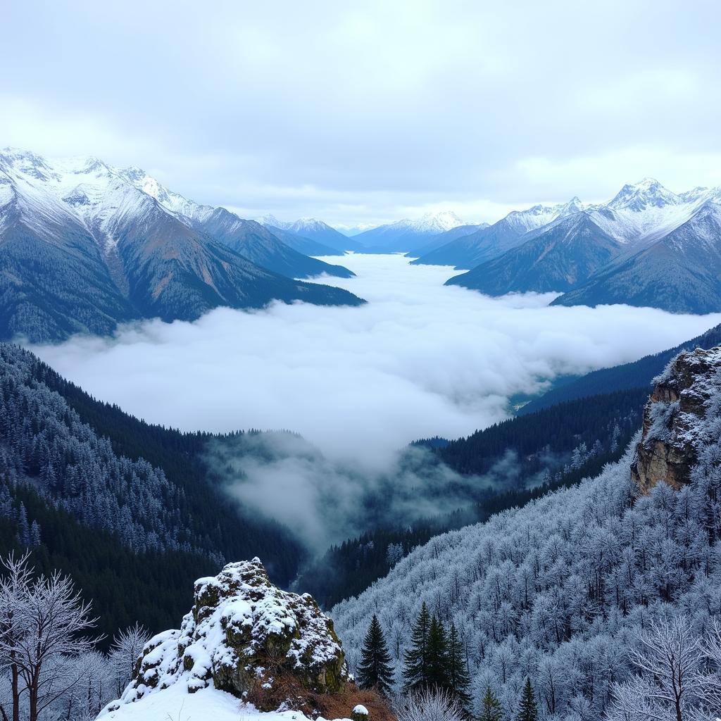 Sapa in winter