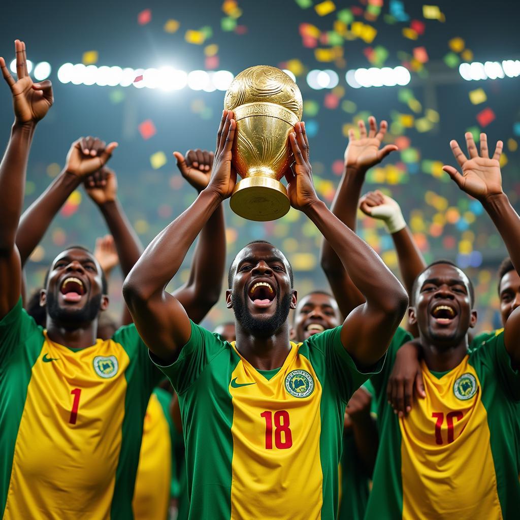 Senegal Vô Địch CAN Cup