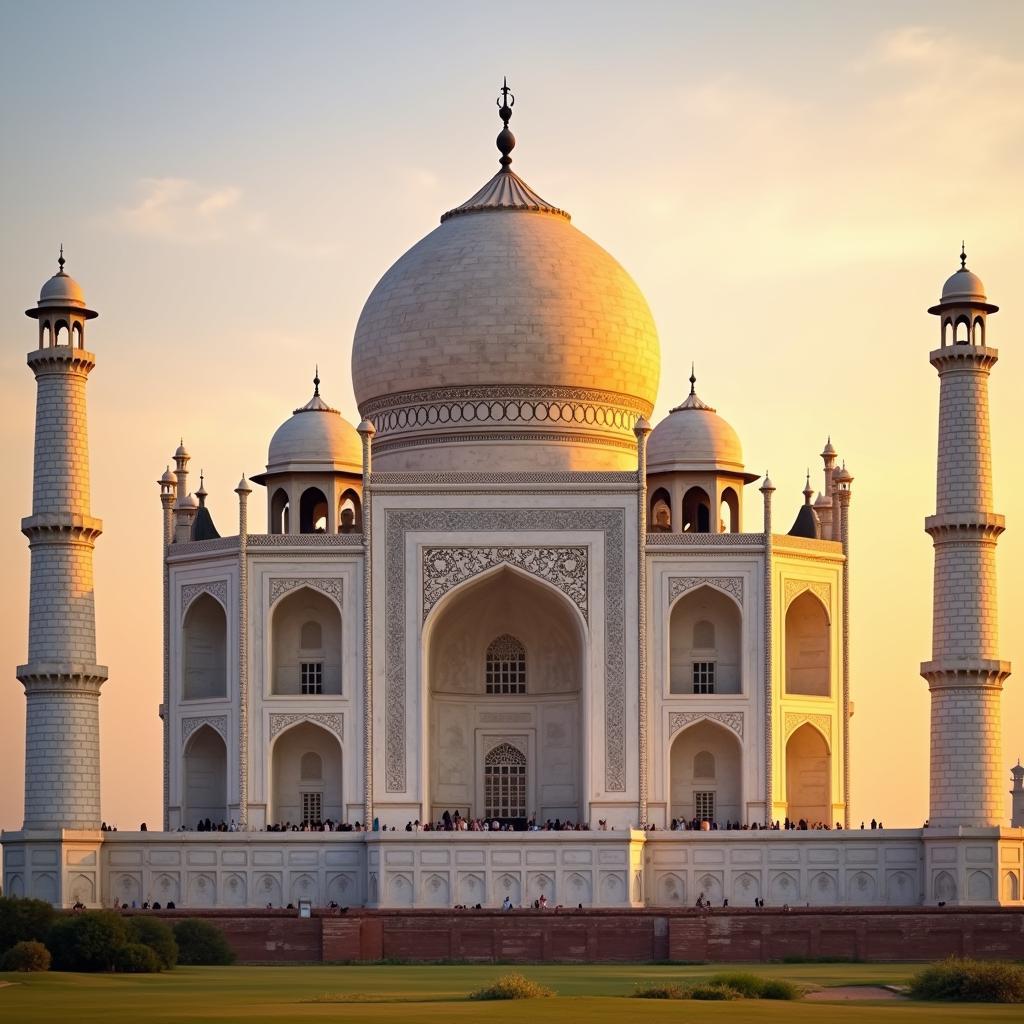 Taj Mahal in India