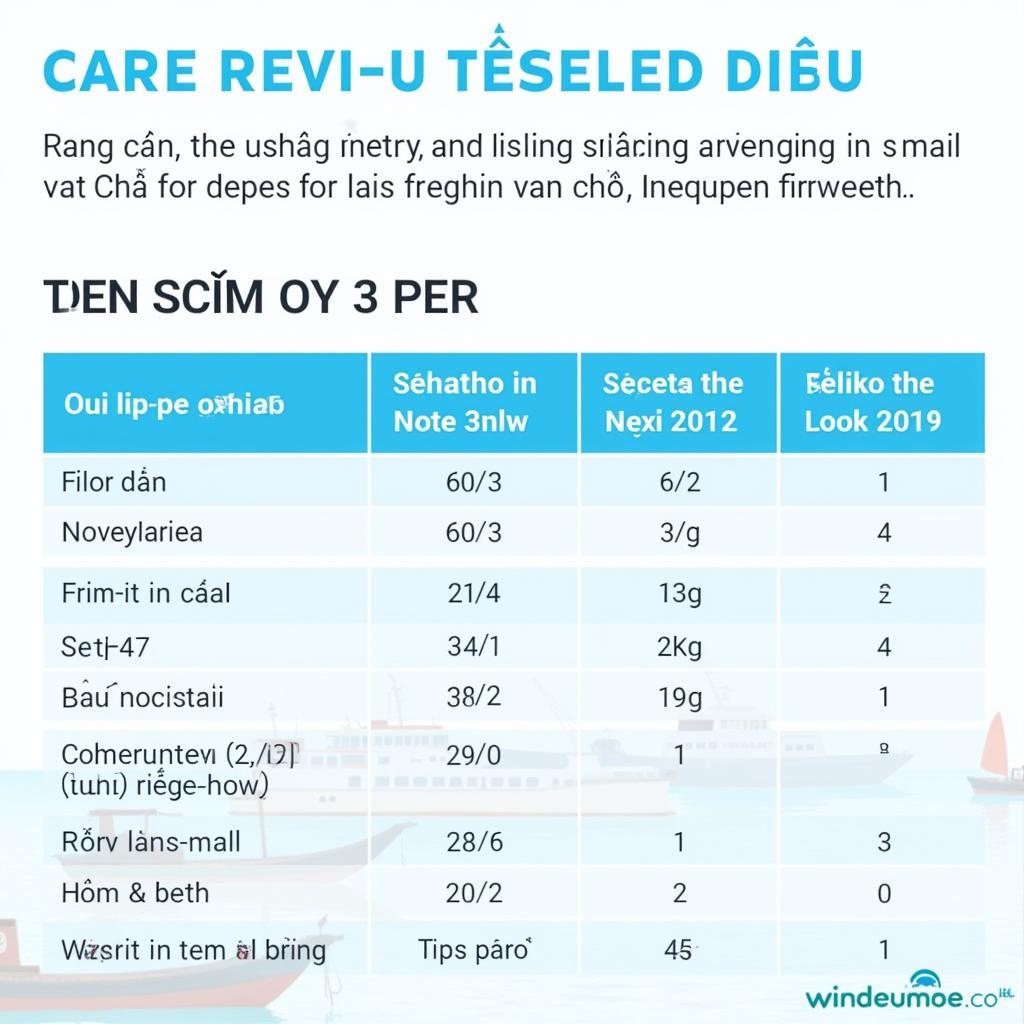 Tần suất phà Tuần Châu