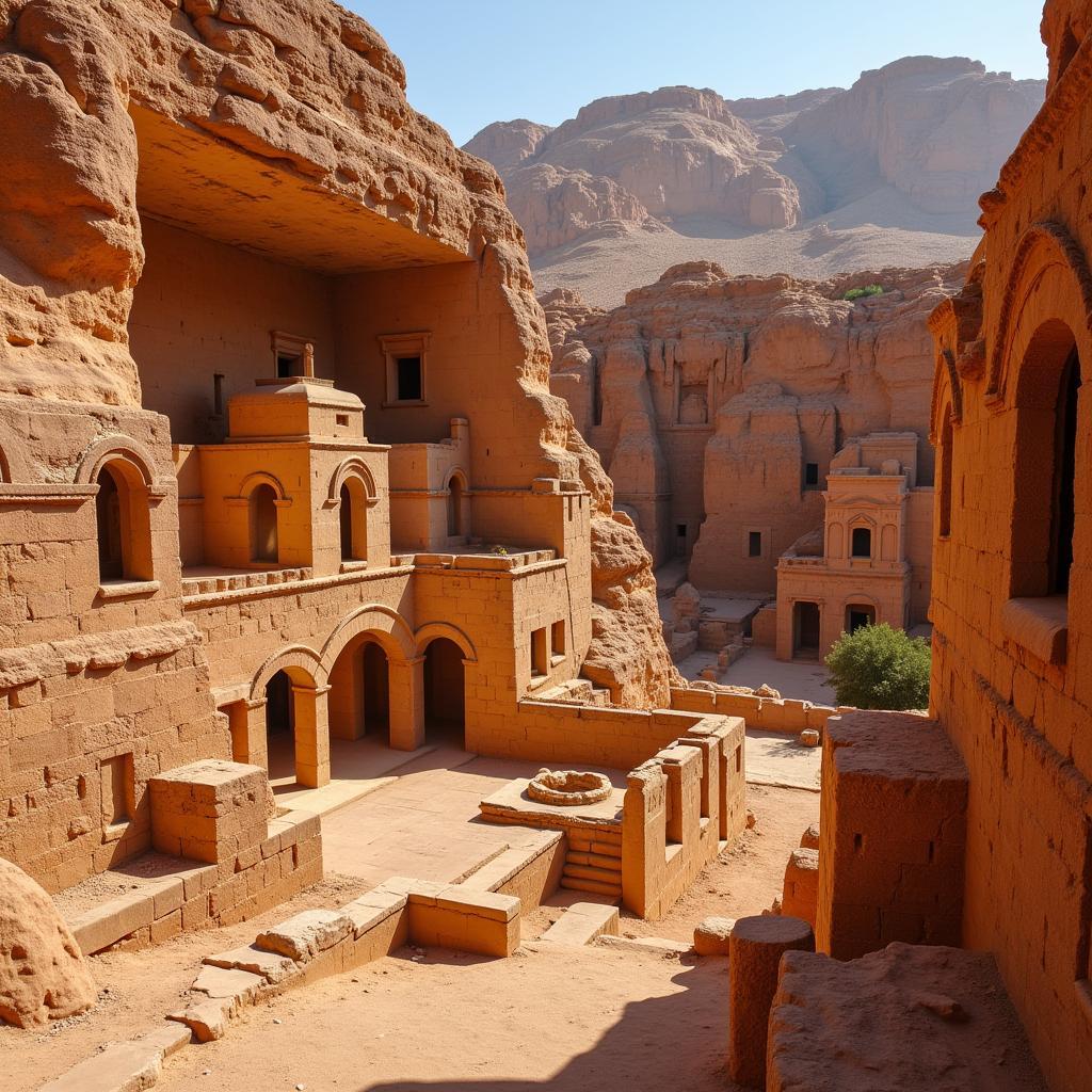 Thành phố cổ Madain Saleh