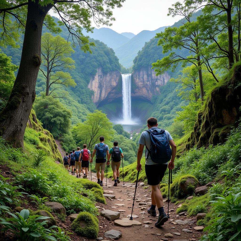 Trekking Thiên Sơn Suối Ngà