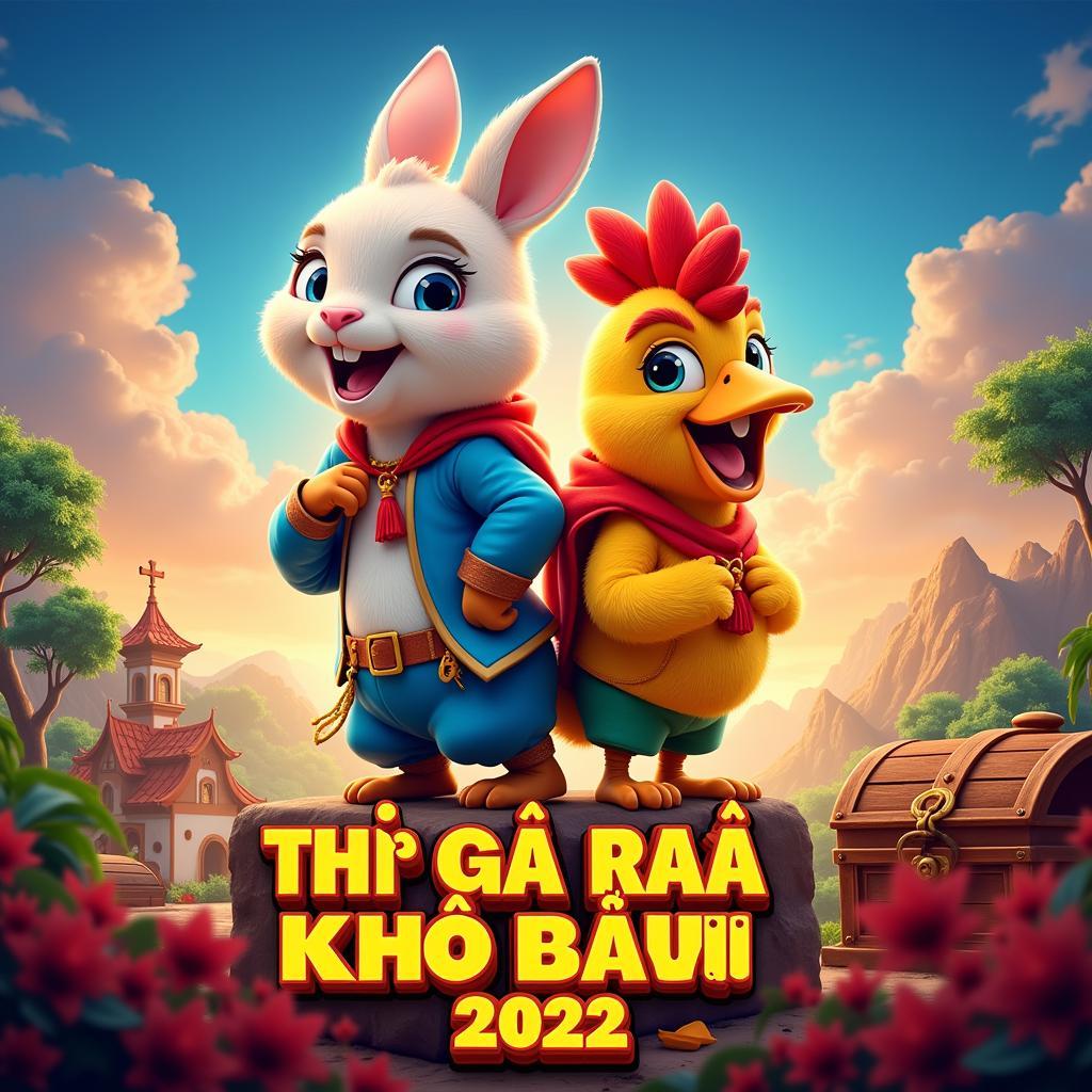 Poster phim Thỏ Gà Rà Kho Báu 2022