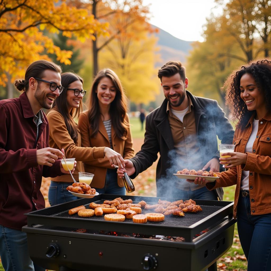 Tiệc nướng BBQ tháng 10