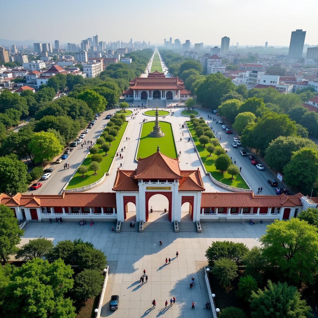 Toàn cảnh khu du lịch Quảng Ninh Gate