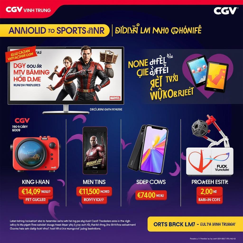 Ưu đãi CGV Vĩnh Trung