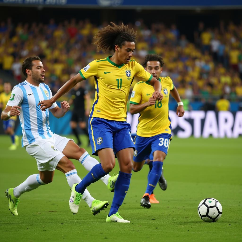 Brazil vs Argentina - South American World Cup 2022 Qualifiers