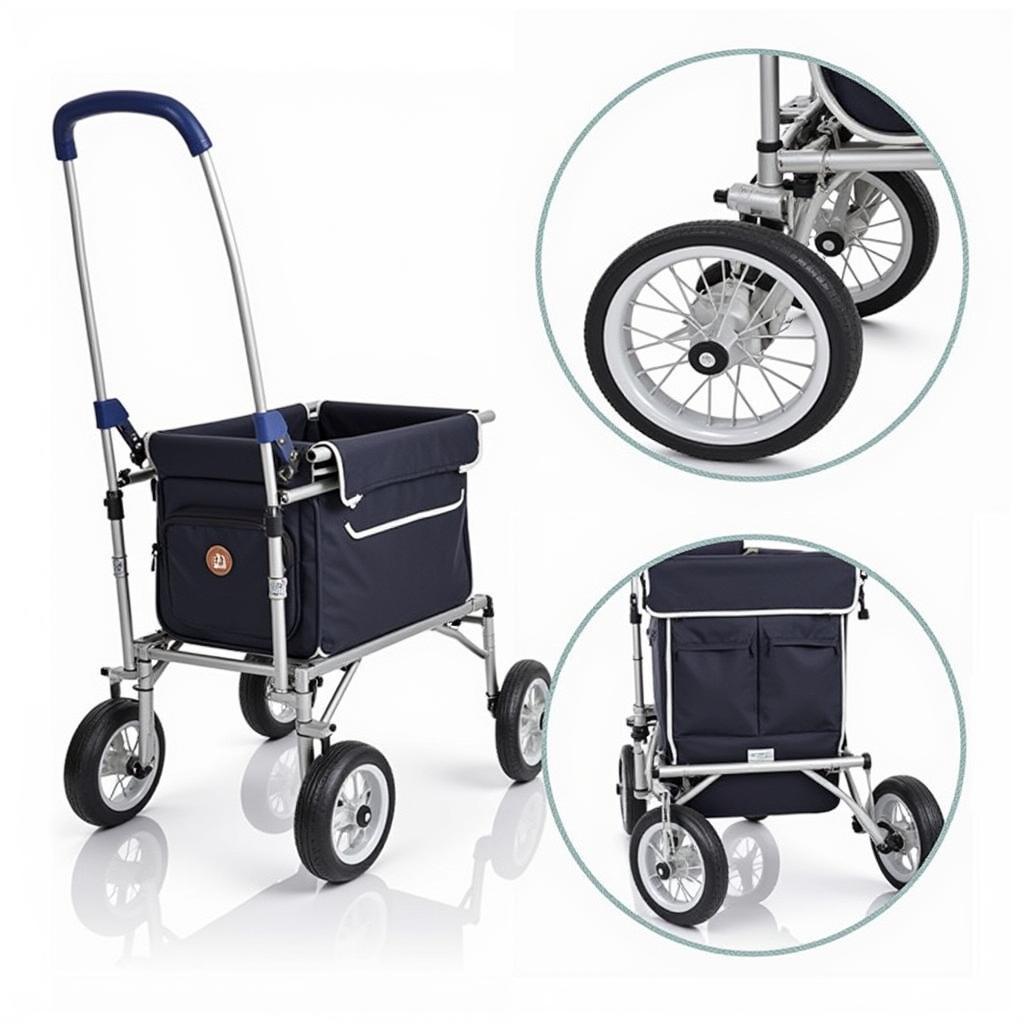 Convenient Foldable Travel Cart