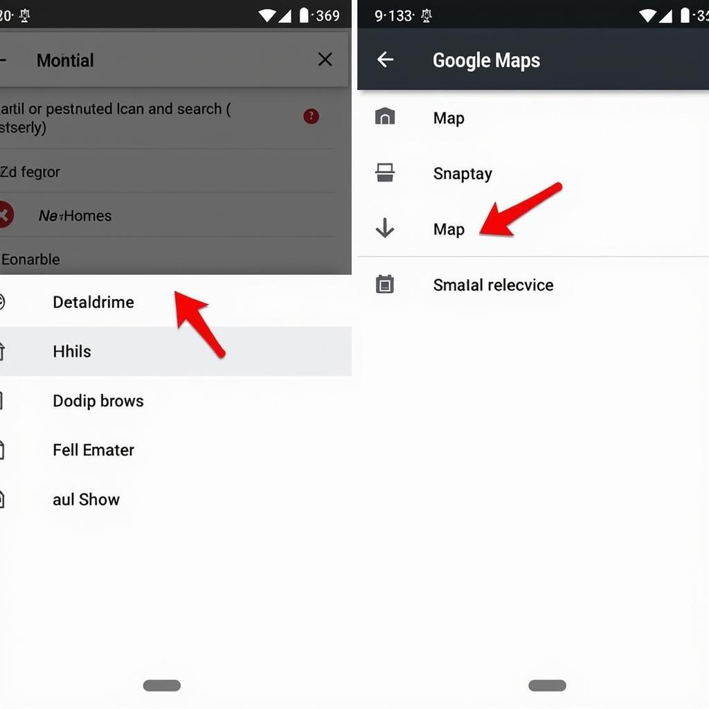 Deleting Google Maps Search History on Android