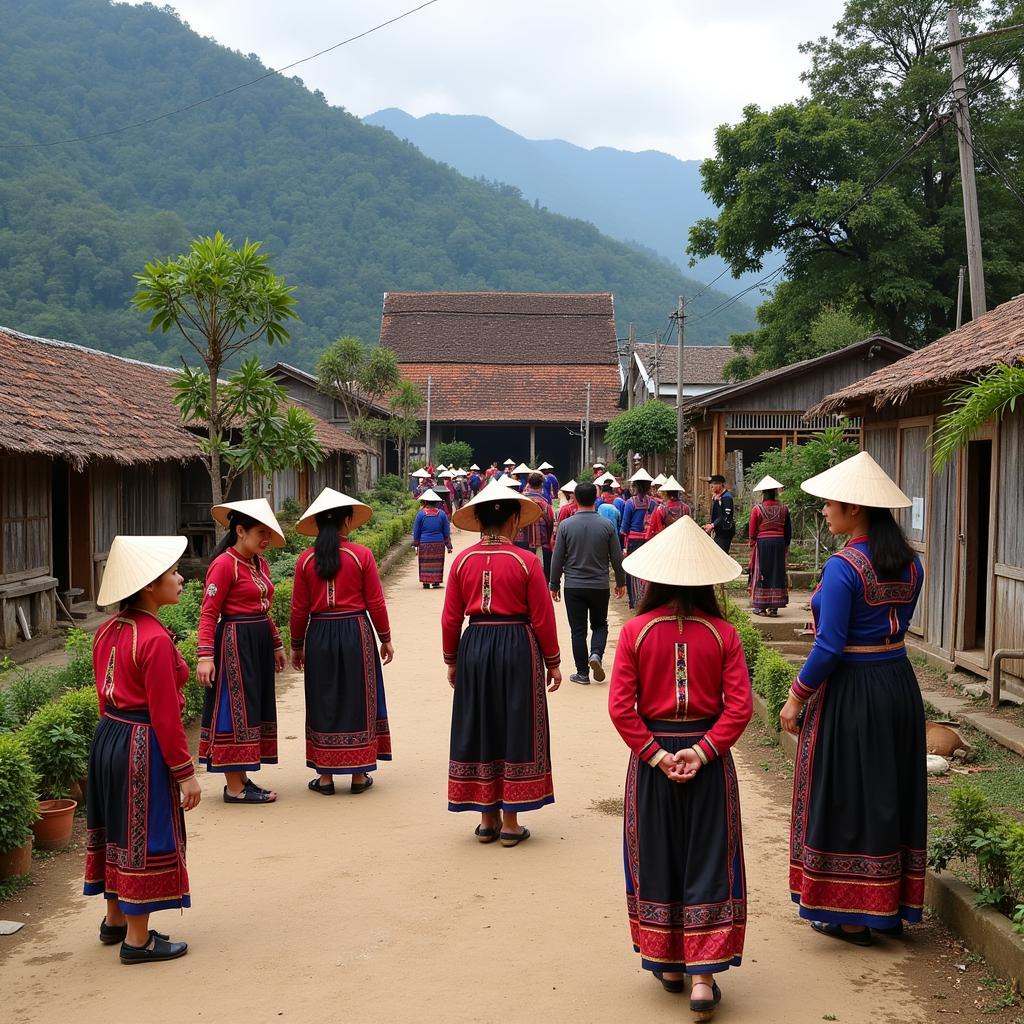 Bản Lóng Luông, Mộc Châu