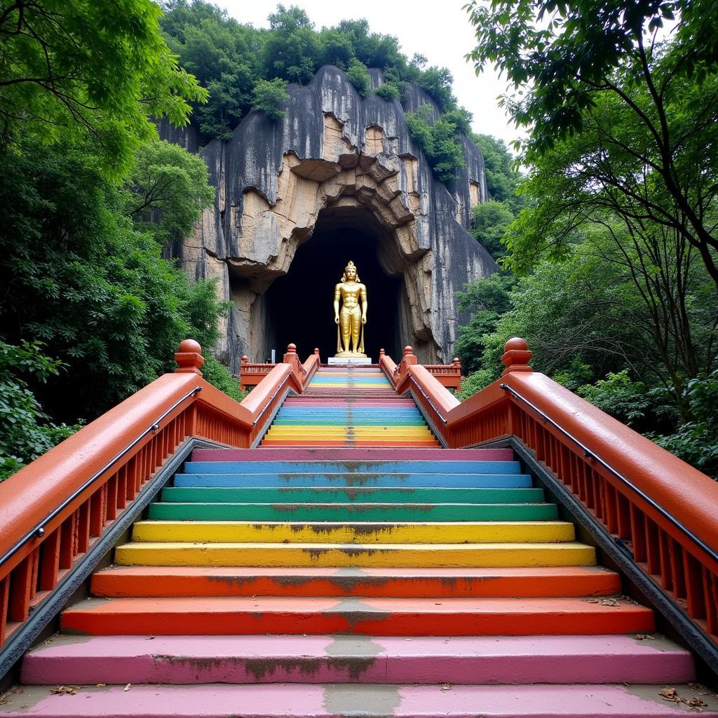 Batu Caves: Đền Hindu linh thiêng tại Kuala Lumpur