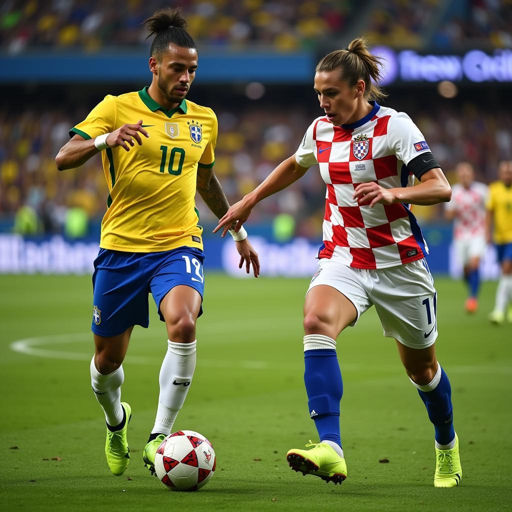 Lịch Sử Đối Đầu Brazil vs Croatia: Những Cuộc Đọ Sức Đỉnh Cao