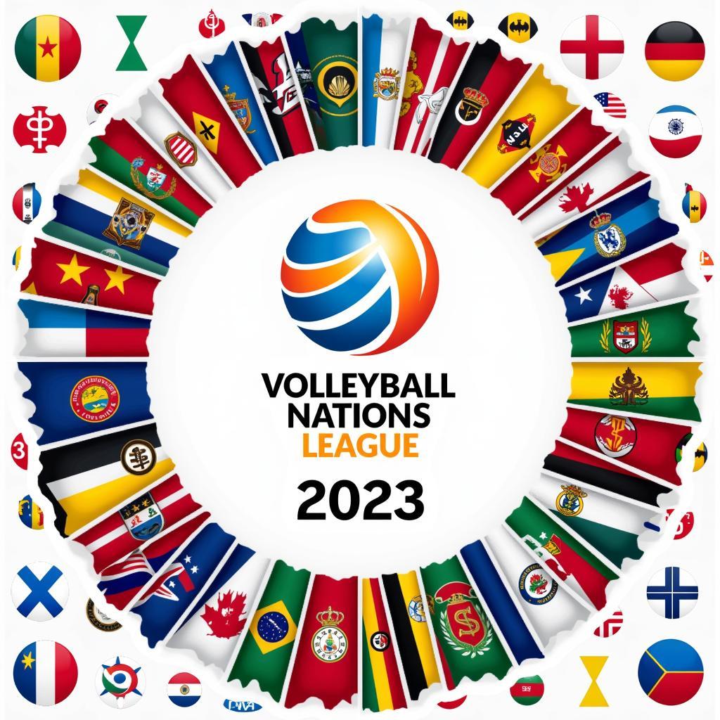 Các đội tuyển tham dự VNL 2023