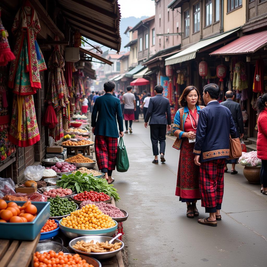 Chợ Sapa - Trải nghiệm văn hóa đặc sắc